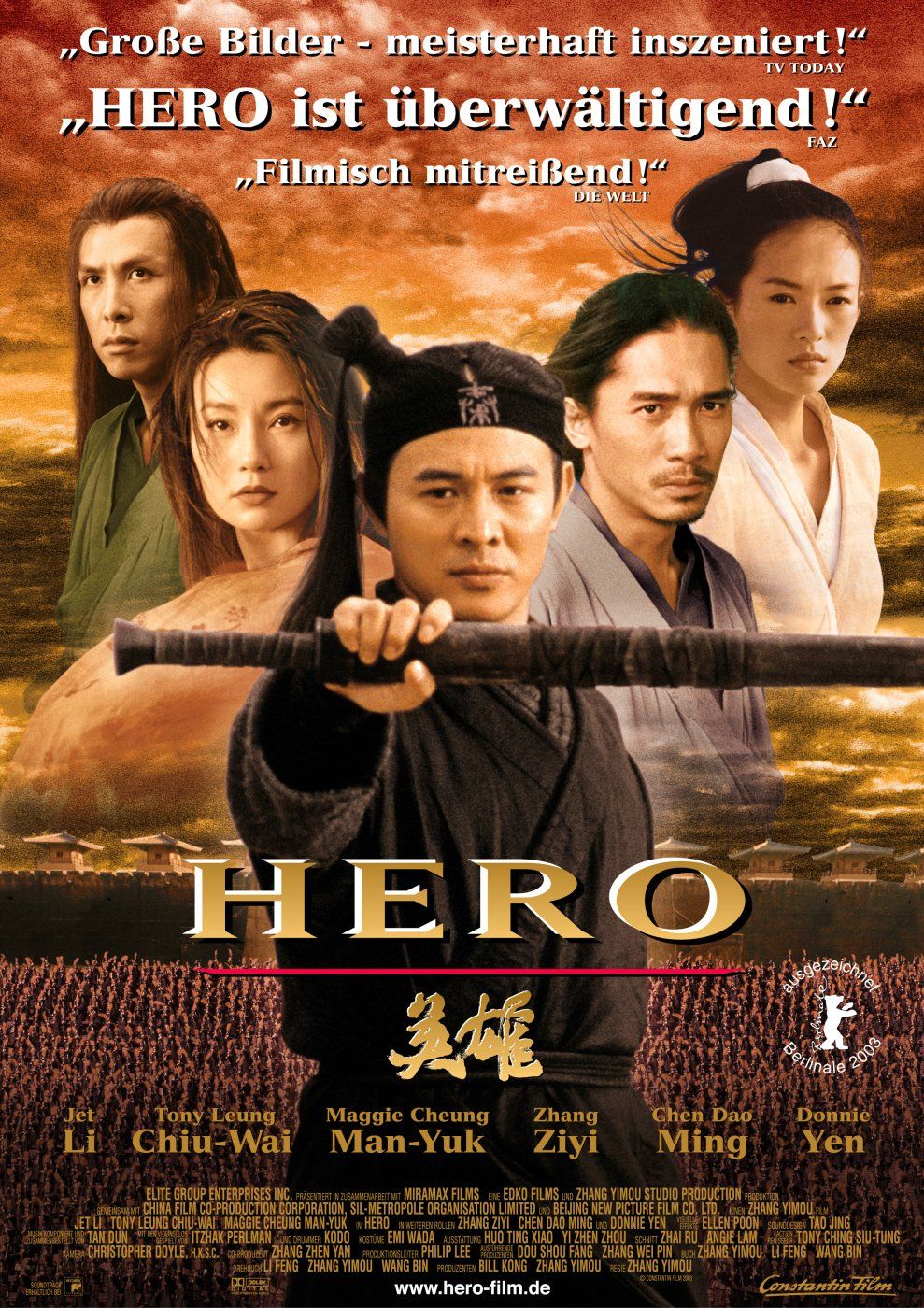 ดูหนังออนไลน์ฟรี Hero (2002) ฮีโร่