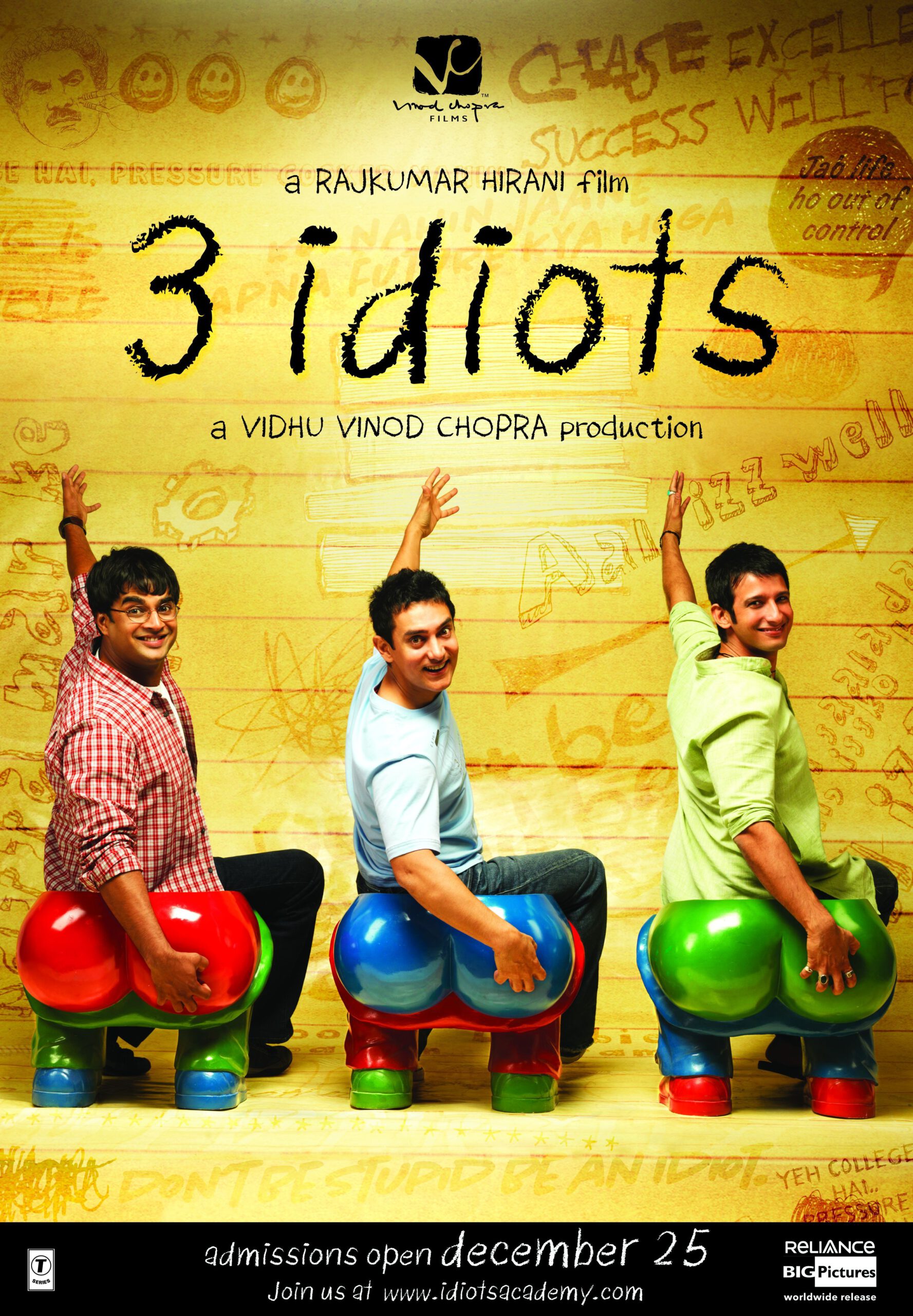 ดูหนังออนไลน์ฟรี 3 Idiots (2009) 3 อัจฉริยะปัญญาอ่อน [[[ Sub Thai ]]]