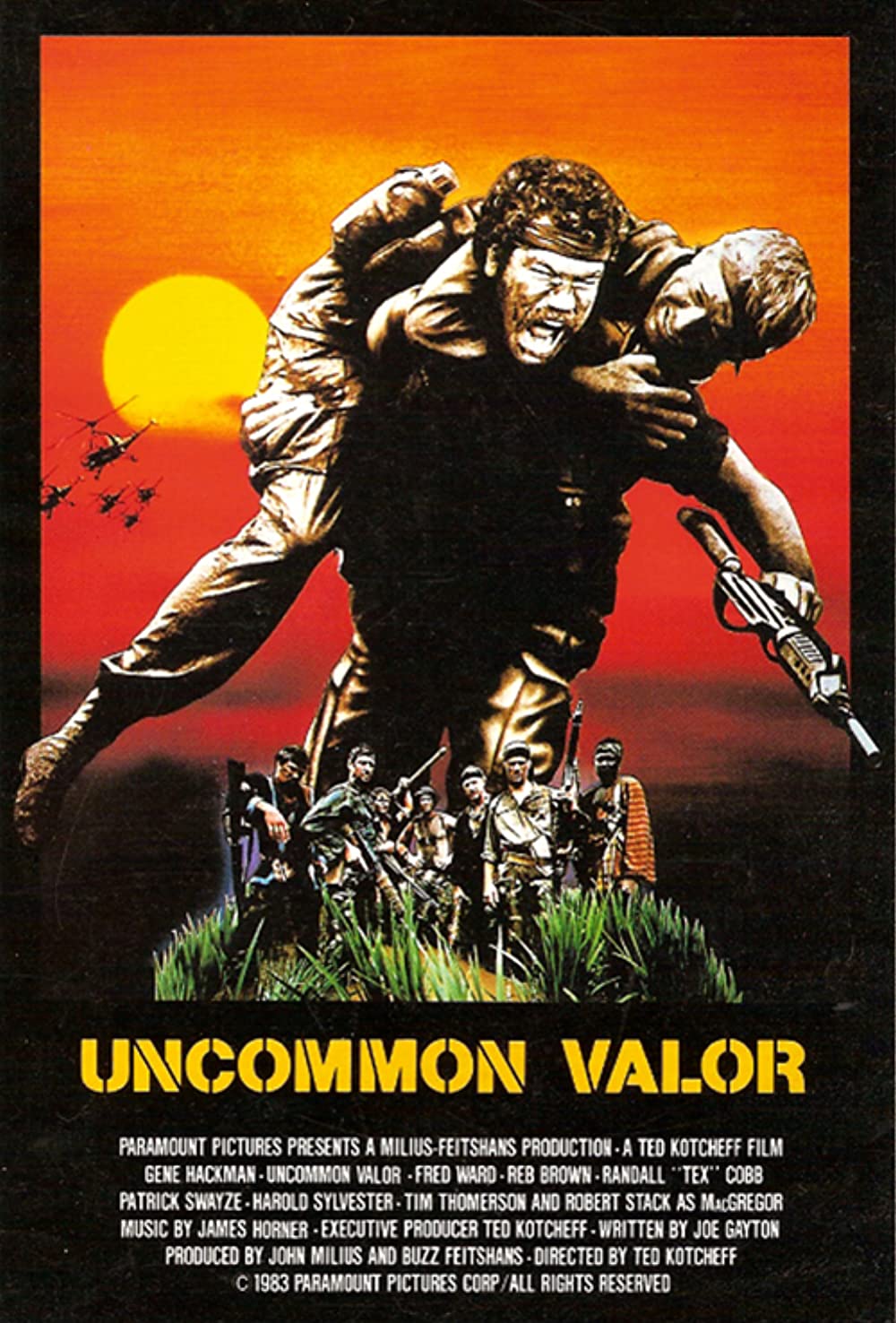 ดูหนังออนไลน์ฟรี Uncommon Valor (1983)  7 ทหารห้าว [ซับไทย]