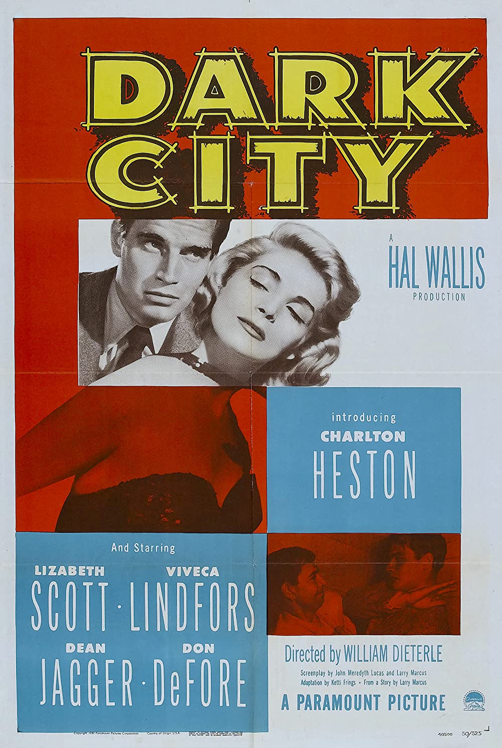 ดูหนังออนไลน์ฟรี Dark City (1950) ดาร์ ซิตี้